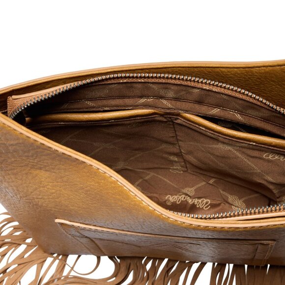 ***Wrangler Stud and Fringed Hobo Bag*** - Picture 4 of 5